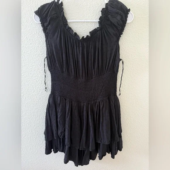 Princess Polly The Love Galore Romper Black Size 10 - Picture 7 of 7